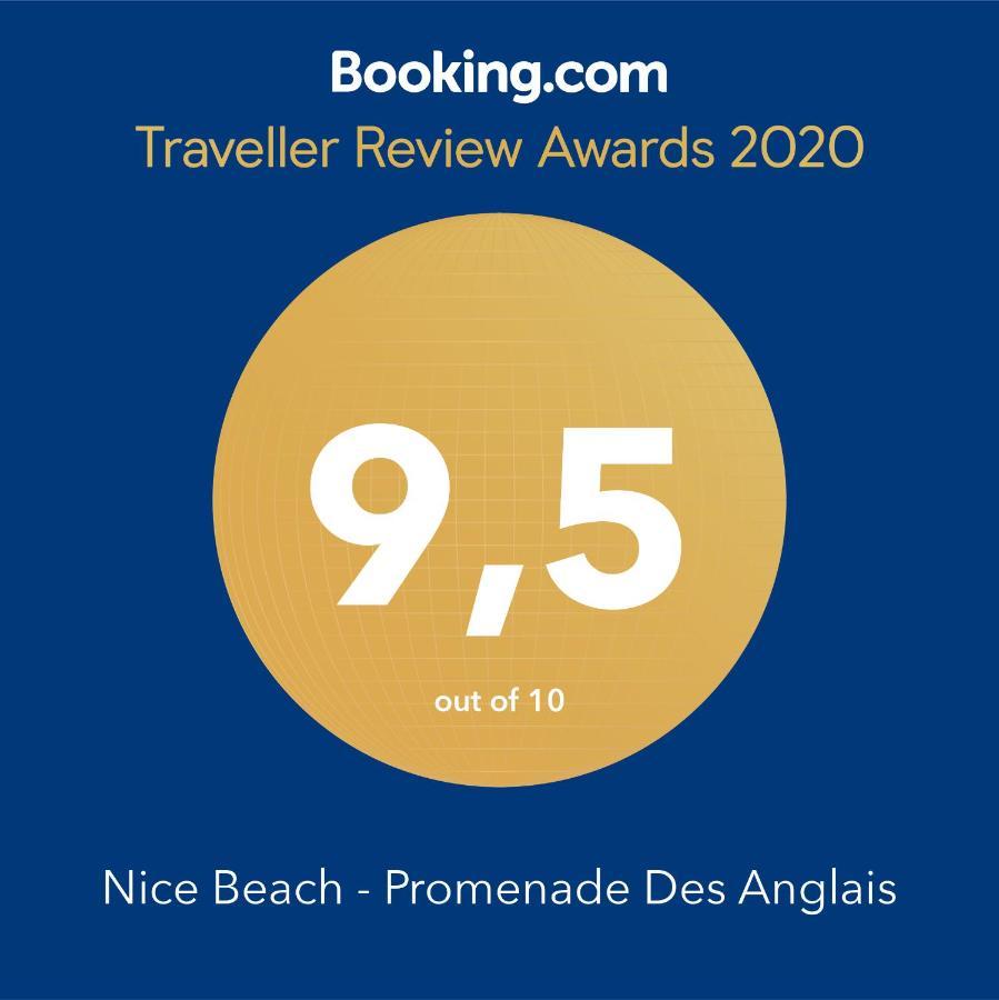 Nice Beach - Promenade Des Anglais Exteriör bild